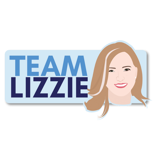 Team Lizzie Die-Cut Sticker
